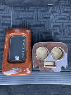 ハイエース　200系　ドリンクホルダー　コンソール　木目パネル ハイエース 200系 ドリンクホルダー コンソール 木目パネル - メルカリ