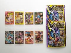 2023年 Vジャンプ表紙ドラゴンボール キャラコレチョコ シール 全8種