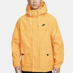 NIKE ナイキクラブ マウンテンパーカー 新品 メンズM イエロー 