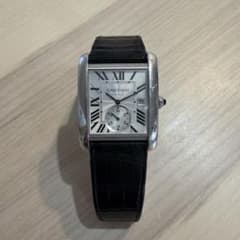 断*ー様 正規品⭐︎Cartier カルティエ タンクMCアナログ時計 シルバー 