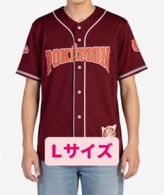 ポケモンWCS2026&XP ポケモンセンター 野球ユニフォームシャツ XL 赤 ポケモン WCS 2026 ベースボールシャツ Lサイズ サンフランシスコ限定