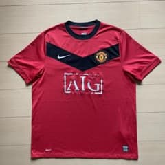 09/10 NIKE マンチェスターユナイテッド ユニフォーム AIG - メルカリ
