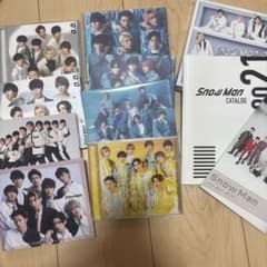 Snow Man カタログとCDセットのサムネイル