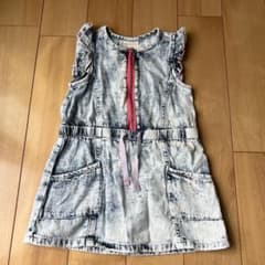 first impressions ケミカルウォッシュ ワンピース 90cmのサムネイル