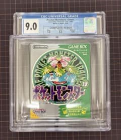 CGC鑑定9.0】ポケットモンスター 緑(フシギバナ) ゲームボーイ 鑑定品 