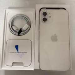 Apple iPhone12 128GB ホワイト 箱付属品付き Apple iPhone12 箱あり 128GB ホワイト 本体 SIMフリー - メルカリ