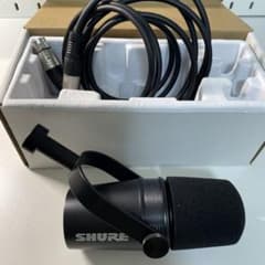 SHURE MV7X 外箱・XLR端子3mケーブル付き マイク - メルカリ