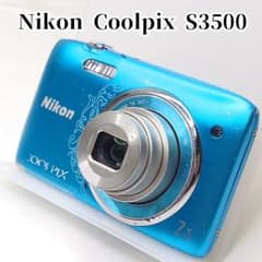 付属品完備】Nikon coolpix S3500 - メルカリ