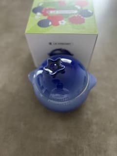 無断転載NG レア 新品 ル・クルーゼ ミニ・ブルーベリー 小物入れ