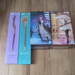 葬送のフリーレン フィギュア＆杖 4点セットのサムネイル