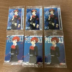 ペルソナウエハース3 P3P主人公 汐見琴音 ハム子 6枚セットのサムネイル