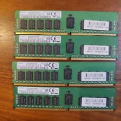 DDR4 8gb 4枚セット 計32GB RDIMM メモリ DDR4 8gb 4枚セット 計32GB RDIMM メモリ - メルカリ