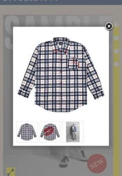 Nissy ドームグッズ チェックシャツのサムネイル
