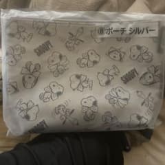 スヌーピー ポーチ シルバーのサムネイル