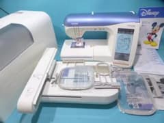 ♦️美品ディズニー刺しゅうブラザーDC3500　EMS80刺しゅう機付★XM