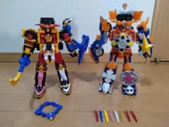 DXシュリケンジン＆DXゲキアツダイオー　☆美品☆のサムネイル
