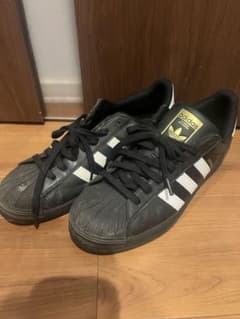 adidas SUPERSTAR ブラック ホワイト ‼️のサムネイル