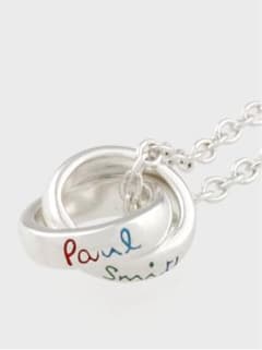 美品 Paul Smith ダブルリング ネックレスのサムネイル