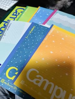 KOKUYO Campusノート7冊セット！ B 罫線6mm×35行 30枚のサムネイル