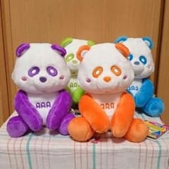 AAA え～パンダ おすわりぬいぐるみ ４種セットのサムネイル