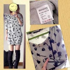 喜美さん専用☆moussy 七分ワンピースのサムネイル