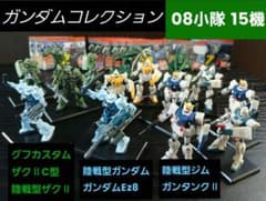 Gundam Collection of 15 Mobile Suits: 08th MS Team Vol. 2, 3, 6, 7 (Bundle)