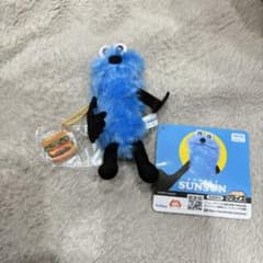 パペットスンスン アクリル付きマスコット ハンバーガー