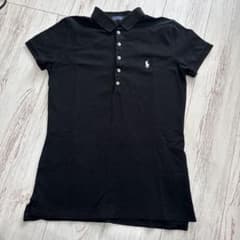 POLO RALPH LAUREN ブラック ポロシャツ スリムフィット 11号 - メルカリ