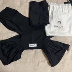 週末値下げ！【美品】コニー抱っこ紐　ブラックXLのサムネイル