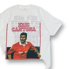 80s- ERIC CANTONA エリックカントナ Tシャツ サッカーTシャツ - メルカリ