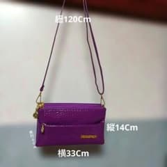 髙*江様 Glamorous Dragon 紫 ショルダーバッグ綺麗なエナメルでのサムネイル