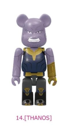 MARVEL 【サノス】ベアブリック賞 Happyくじのサムネイル