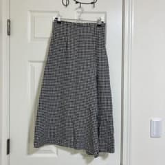 ROPE PICNIC チェック柄ロングスカート 36のサムネイル