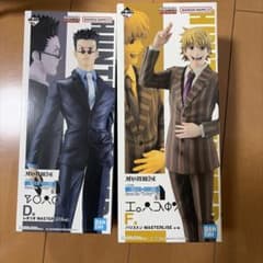 HUNTER × HUNTER 이치 반 쿠지 레오리오 팔리스톤 피규어 2 체 세트