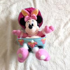 東京ディズニーランド イースターエッグ ミニー うさぎ 卵 ぬいぐるみ