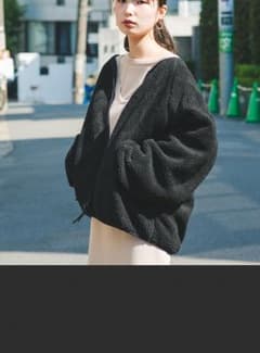 kastne リバーシブルボアブルゾンのサムネイル