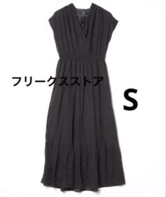 FREAK'S STORE ブラック ロングワンピースのサムネイル
