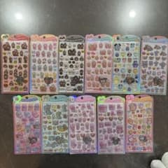 うるちゅる　シール　11枚　まとめ売りのサムネイル