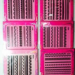 ネイル シール レース 6枚セットのサムネイル