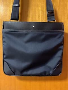 新品未使用】モンブラン（Montblanc）ネイビーショルダー - メルカリ