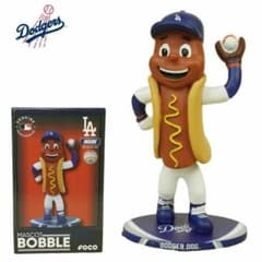 新品未開封ドジャードッグ ボブルヘッド  ロサンゼルスドジャース 限定公式ドジャードッグボブルヘッドロサンゼルスドジャース大谷