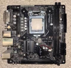 ASRock B360M-ITX マザーボード i3-8100CPUセット - メルカリ