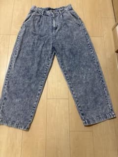 ケミカルウォッシュ デニムパンツ Sサイズのサムネイル