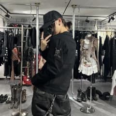 美品☆Roen ロエン セマンティックデザインコラボ スカルデニム