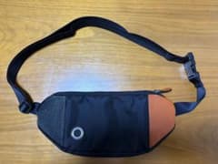 バスケ革のボディバッグ 小さめのサムネイル