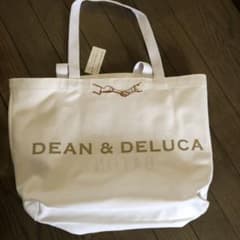 ☆新品☆dean&DELUCA  pass the baton トートバッグ 白のサムネイル