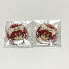 イナズマイレブン 基山ヒロト くじメイト アニマル 缶バッジ 2個セット