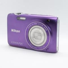 Nikon COOLPIX S3100 パープル デジタルカメラ ジャンク - メルカリ