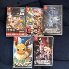 ニンテンドーSwitchソフト7本セットのサムネイル