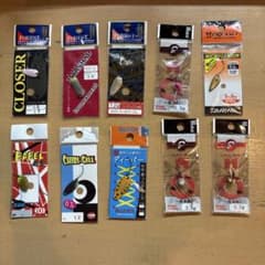 新品未開封 エリアトラウト用スプーン 10点セット FOREST Mukai 他